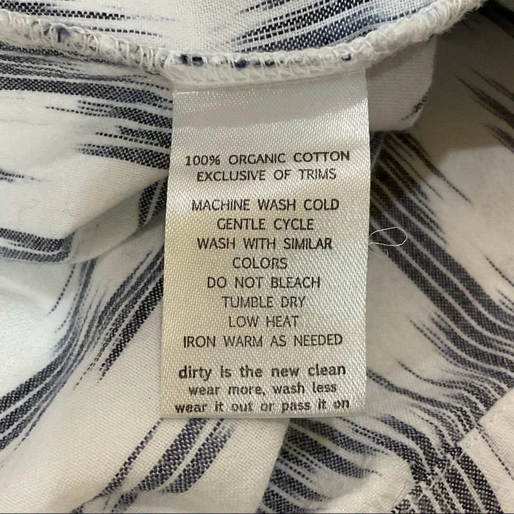 Toad & Co Organic Cotton Romper Size S - Picture 14 of 16